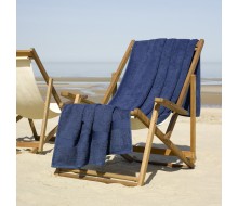 Drap de plage blue indigo De Witte Lietaer Hélène (200 cm x 100 cm)